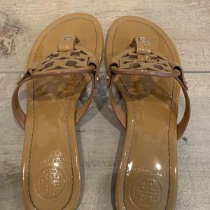 Tory Burch Miller Sandals Sand 8.5